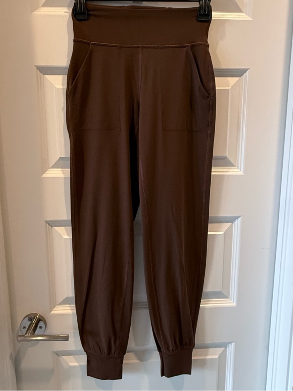 lululemon athletica Chocolate Brown Leggings - High-Waisted - Size 2